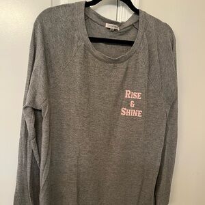 Gray comfy sweatshirt